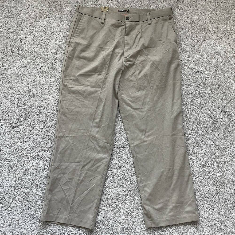 New Dockers Comfort Waistband Khaki Classic Fit D3 Pants Cool Effects 38x29